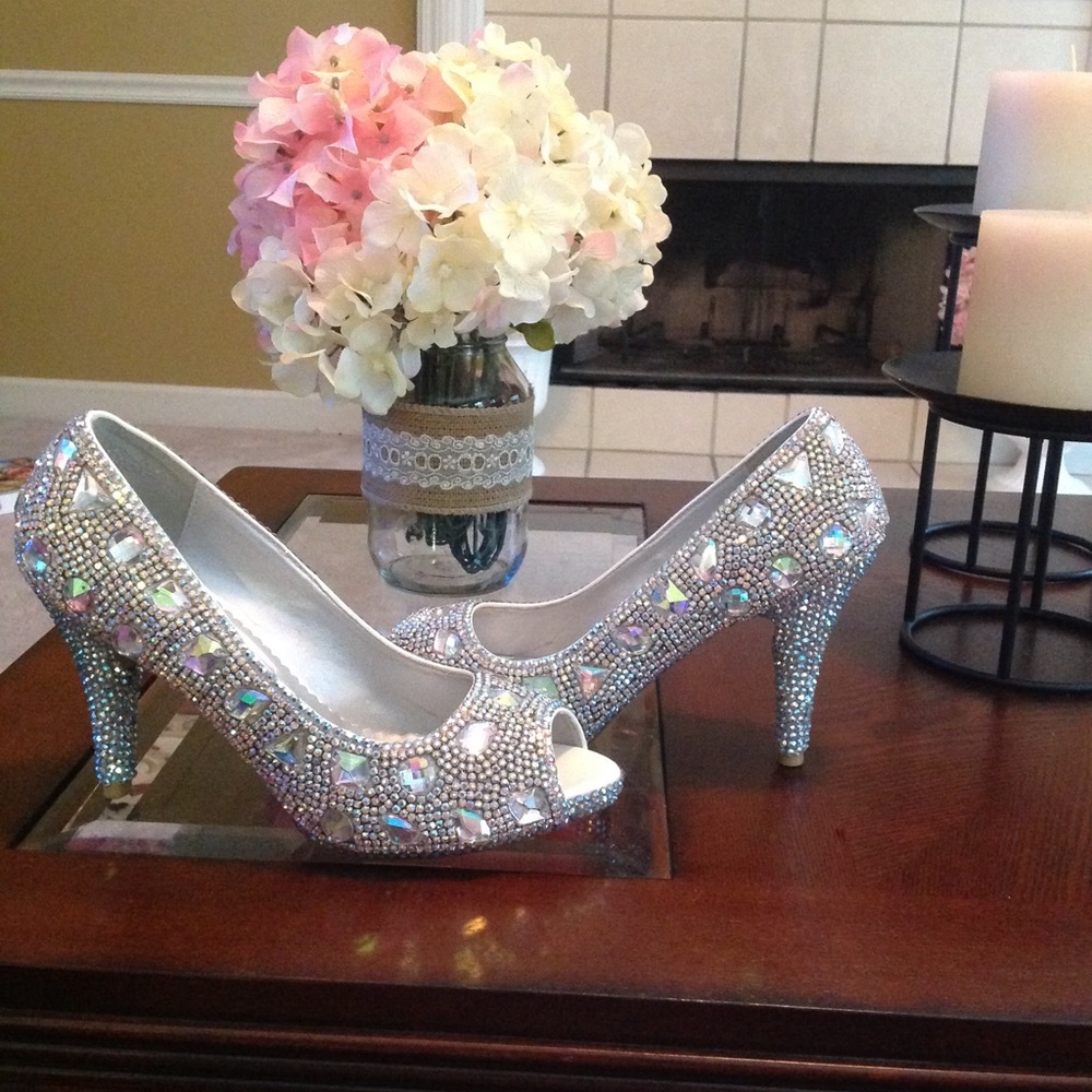 Custom Rhinestone Prom/Wedding Shoes